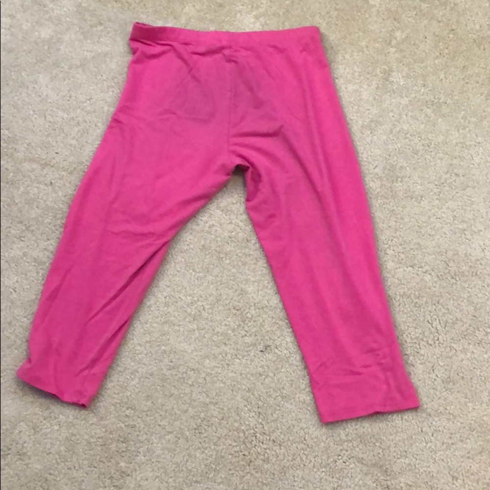 capris pink cute